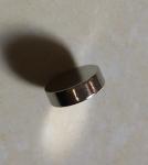 Diameter 18mm Custom Neodymium Magnets Round NdFeB N35-N52