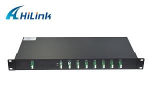 Quality 16ch DWDM MUX DEMUX C21-C36 1U Rackmount Package Equipment LC/APC Single Fiber wholesale