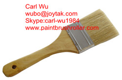 Natural pure bristle Chinese bristle synthetic mix paint brush wood handle plastic handle 2 inch PB-009