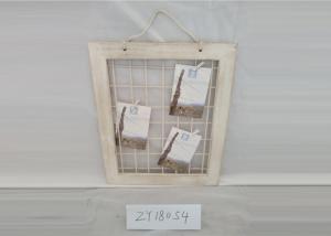 Quality White Eco Friendly Wooden Rope Album Picture Frames wholesale