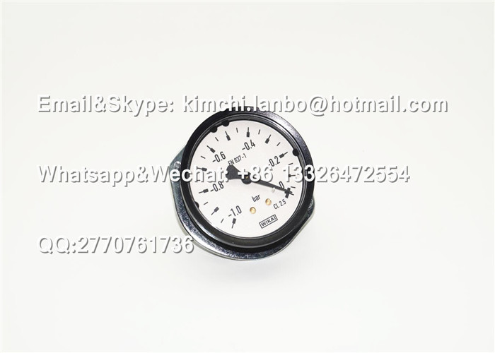 vacuum gauge original manometer offset printing machine spare parts