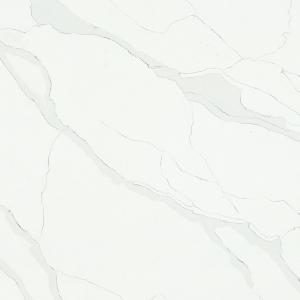 Quality Kitchen Countertop Artificial White Calacatta Quartz Stone 18 MM Thick wholesale