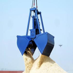 Quality Electric Hydraulic Double Disc Grab Q235 material wholesale