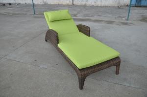 Quality hotel garden sun lounger rattan chaise lounge wholesale