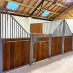 Outlet Horse Stables Customized Racecourse Equestrian Club Fence Construction