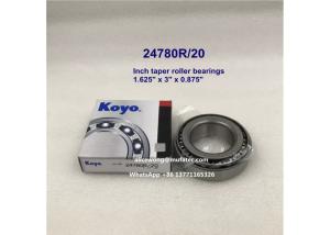 Quality 24780R/20 24780R/24720 auto bearings inch taper roller bearings 1.625x3x0.875 inch wholesale