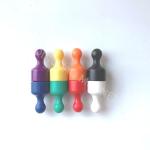 Sintered NdFeB Hook Magnet, N35, Permenent Office Magnets in Black Color