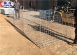 Collapisble Military Sand Wall Barrier 20 Years Service Life Eco - Friendly