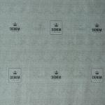 Dark Grey 60g-80gsm Polyester Mattress Fabric Corrosion Resistance