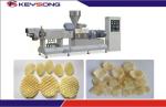 Output 300 - 500kg / H Snack Pellet Production Line Food Grade Stainless Steel
