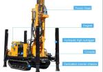 Diesel Crawler Mounted 180m Pneumatic Borewell Machine
