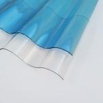 Anti Freeze Polycarbonate Corrugated Sheet Heat Resistant For Green Hous Sun