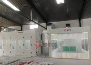 Quality Preparation Room For Luxury Car Infrared Light Heating Car Repair Line Prep Station wholesale