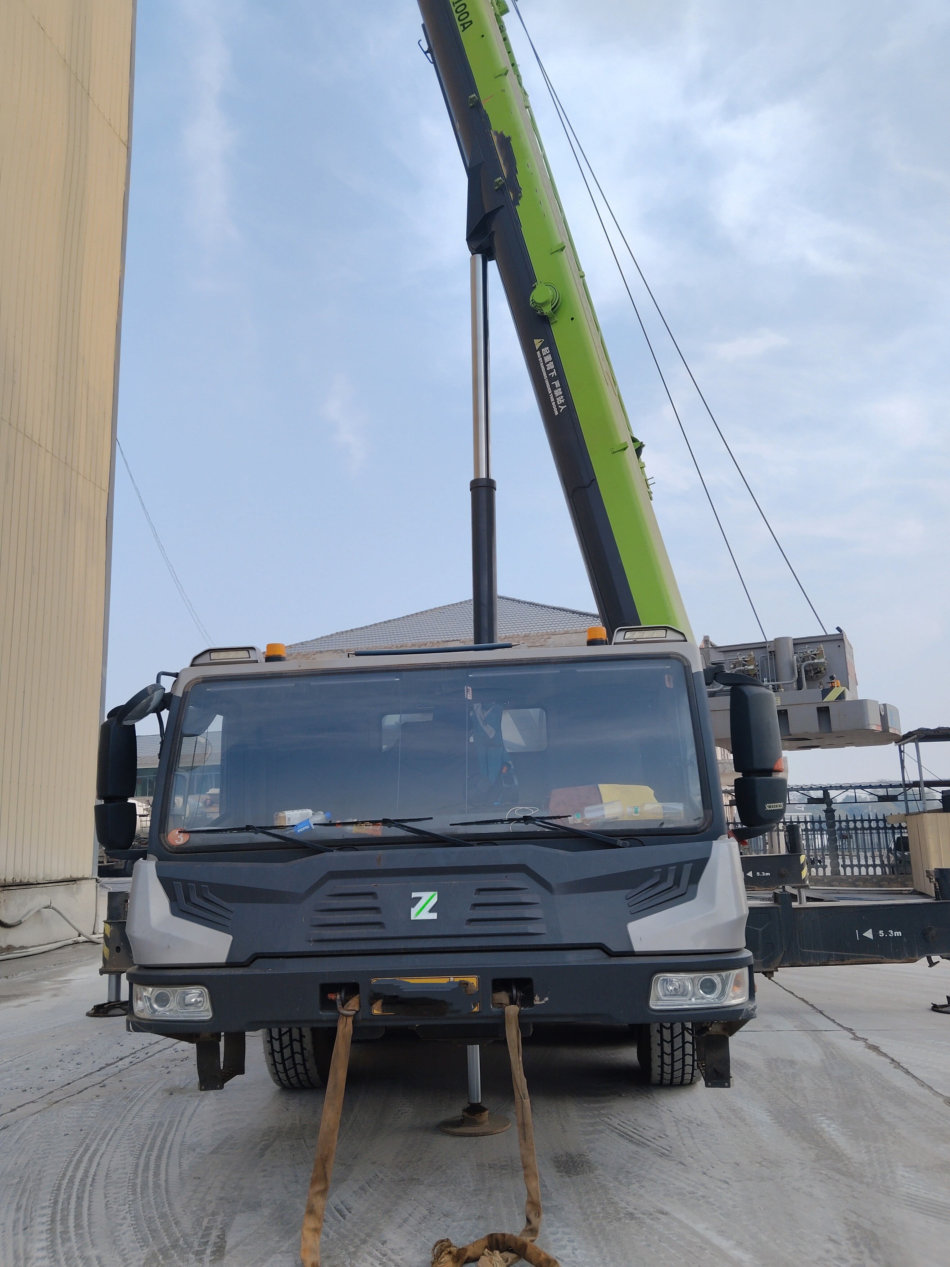 China Used Construction Lifting Equipment Hydraulic Truck 80t Mobile Truck Crane