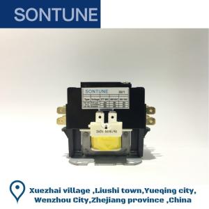 Quality Plastic Single Pole Contactor For Air Conditioner 220V 3kA Breaking Capacity wholesale