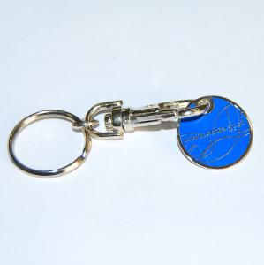 Quality Customed Laser Engraving 1.2mm Promotional Metal Keyrings wholesale