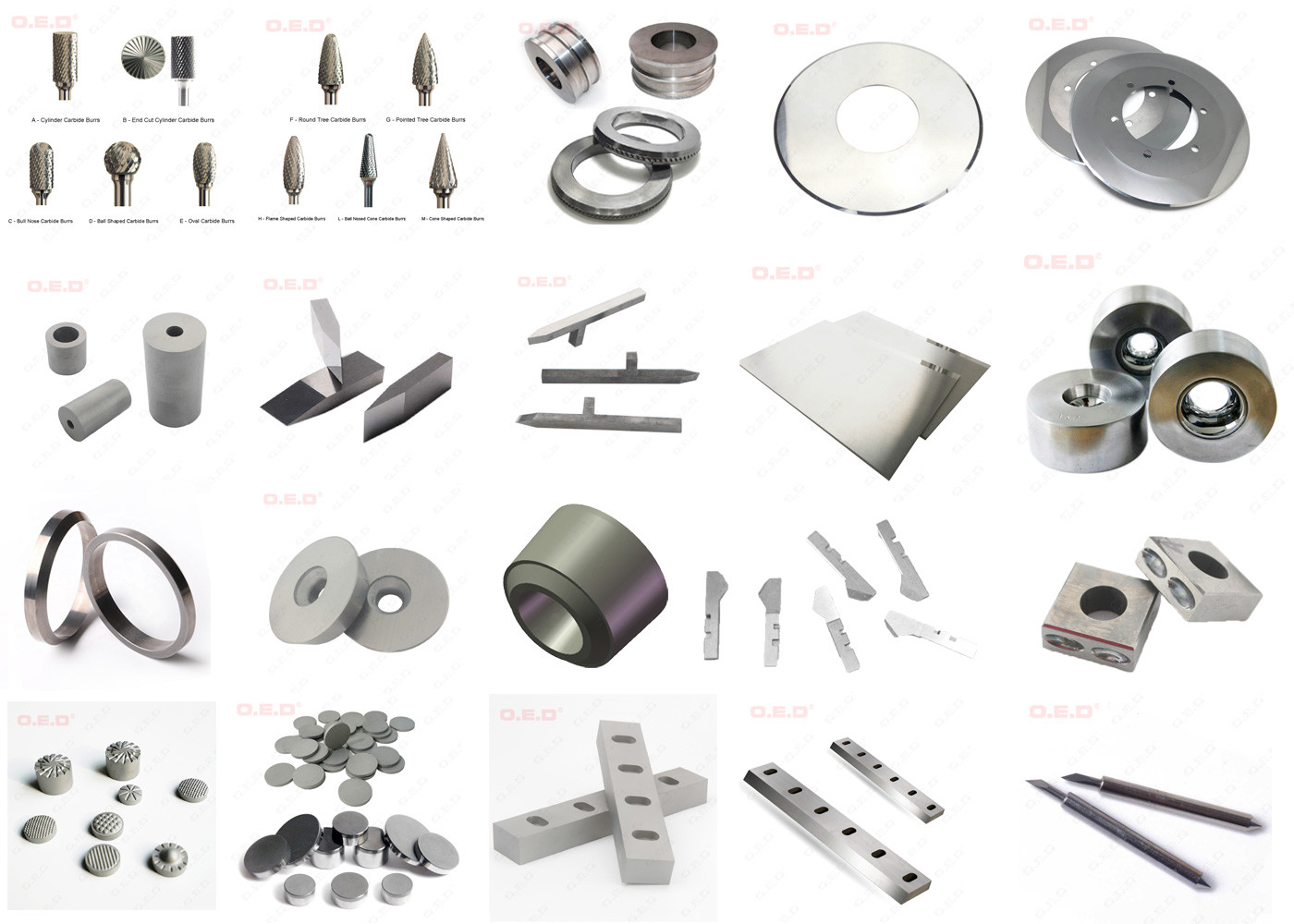 YG8 High Hardness Tungsten Carbide Nozzles For Oil Field Wear Parts