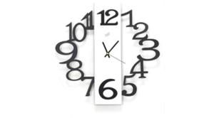 Quality 46 * 46 * 3cm Wrought Iron Wall Clocks with Acrylic Cover CK004 wholesale