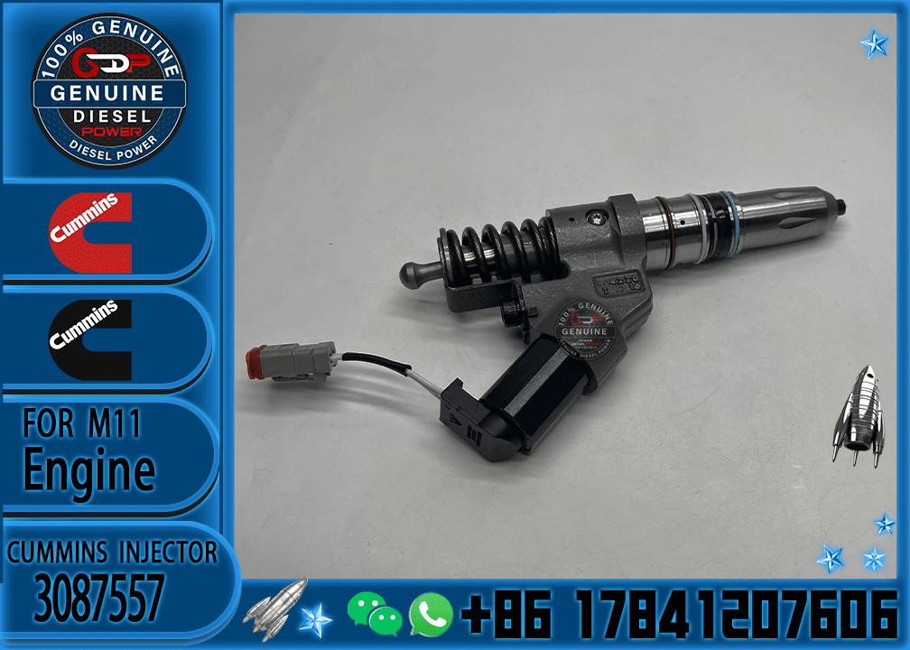 High Quality Diesel Engine Fuel Injector 3411752 3084589 3087557 For CUMMINS ISM QSM M11 Engine