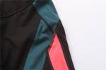 Stretchable Color Blocking Ladies Yoga Outfits 76% Nylon 24% Spandex