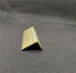 COC Smooth Surface Brass Stair Nosing 3000mm Length Non Slip Step Tread