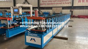 Quality Half Round Rain Gutter Roll Forming Equipment 19 Rows Rollers wholesale
