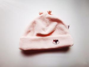 Quality Cotton Spandex Baby Knitted Hat light pink Sprint Autumn wholesale
