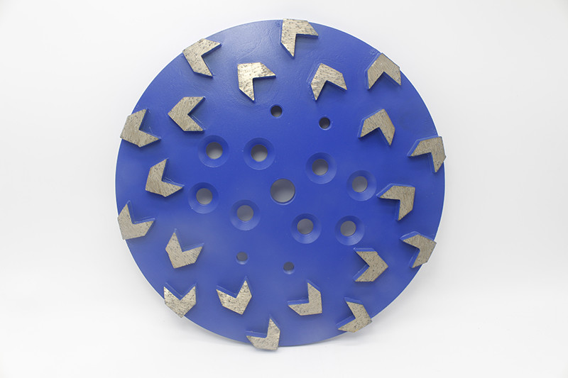Round Diamond Grinding Disc 6 Inch 50 Grit Diamond Polishing Pad