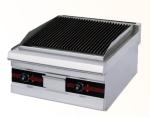 Temp Iron Lava Rock Grill 220V-240V White Silver Kitchen Cooking Equipment