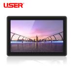 Wall Mount Touch Screen Interactive Digital Signage Industrial Grade Paint