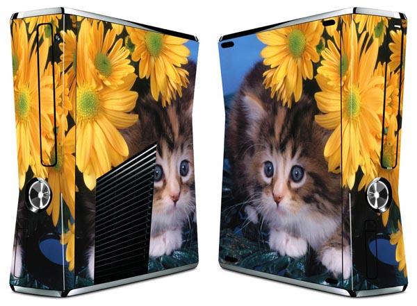 Console Skin Sticker for XBOX 360 slim Skin Sticker,OEM Welcome for XBOX 360