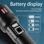 Strong Light Portable Emergency Flashlight Rechargeable Outdoor Patrol