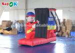 Durable Inflatable Gas Station Cartoon Characters For Commercial