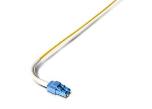 Quality 90 Degree Bent Fiber Optic LC Connectors , Uniboot Patch Cord RoHS Approval wholesale