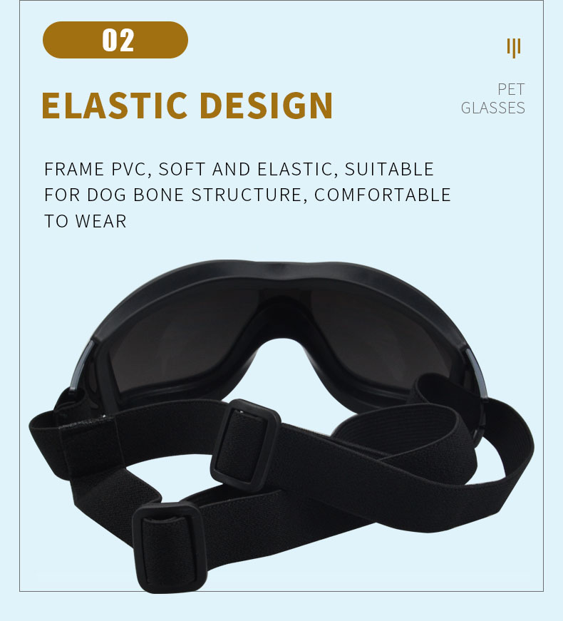 Dog Sunglasses Pet Glasses Eye Wear for Snow Beach Motorcycle Dog Goggles Breed