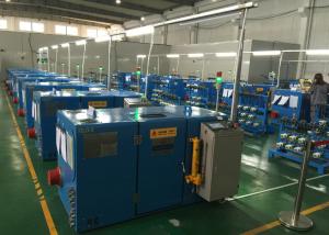 Quality Alloy Copper wire twister machine , S Lay Sky Blue wire stranding machine wholesale