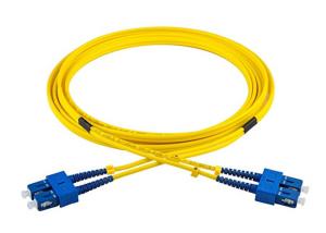 Quality Fiber Optic Cable Duplex Fiber SC to SC 2.0mm LSZH 9/125 Single Mode 2 Meters wholesale