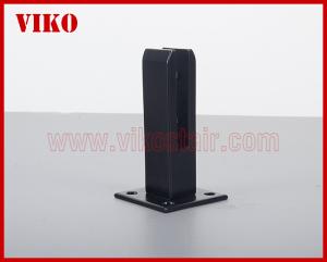 Quality Glass Spigot VK59 Swimming Pool Fence Design Tempered Glass 304 Stainless steel Satin Black Glass Spigot Square wholesale
