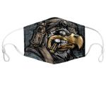 Animal Tiger Printed Activated Carbon Filter Face Mask