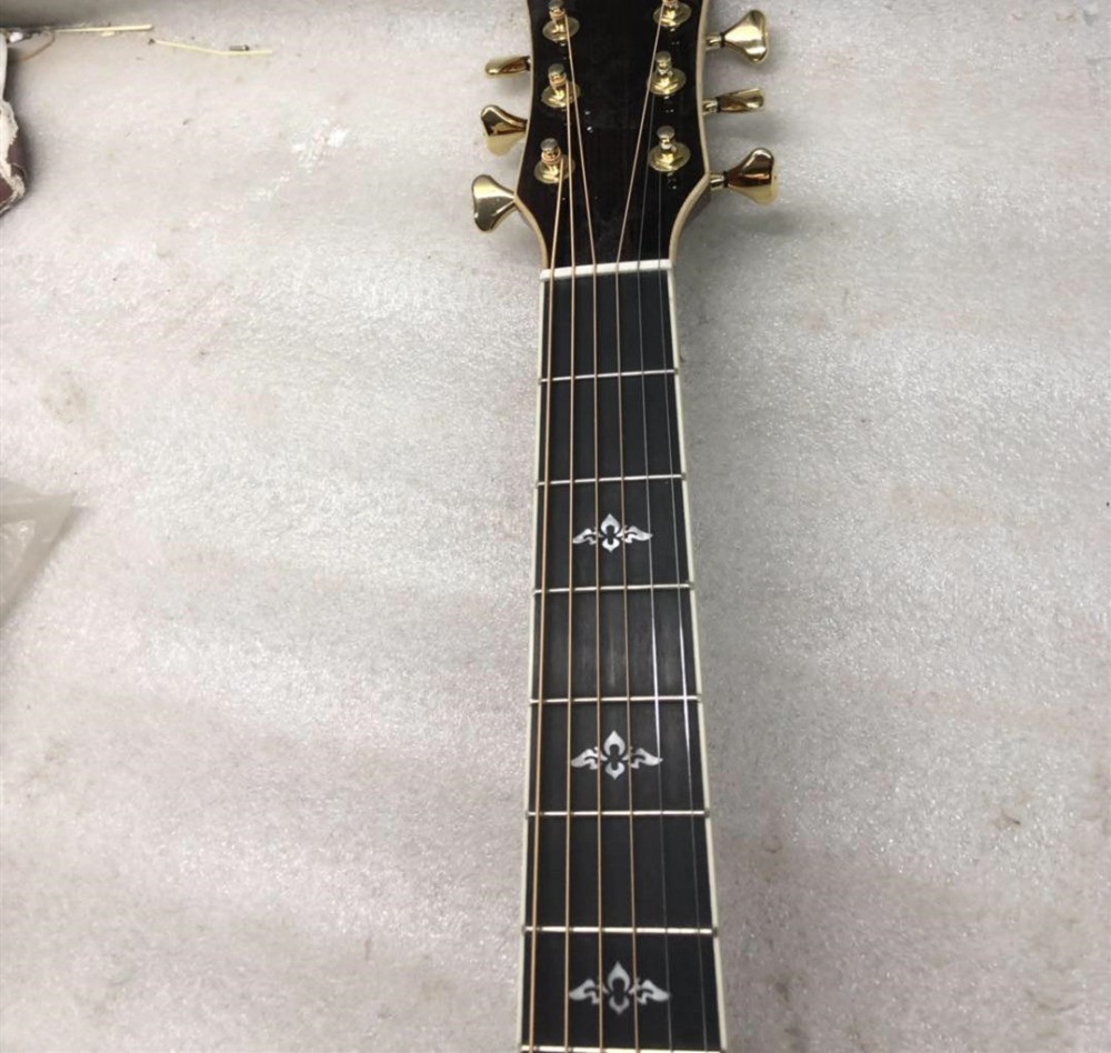 Real Abalone Grand Acoustic Guitar 814ce electrical acoustic guitar 814 acoustic guitar B band T35 EQ high end