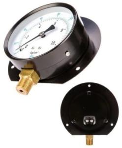 Quality 50mm Dry Pressure Gauge Bottom Connection Back Flange wholesale