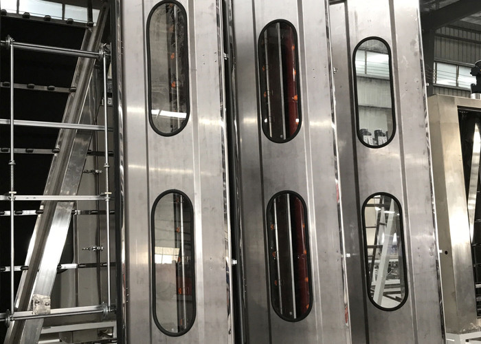Custom Double Glazing Equipment , Glass Processing Machines 45m/Min Transmission Speed