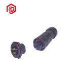 Black Solder K19 4 Pole Waterproof Panel Mount Connector