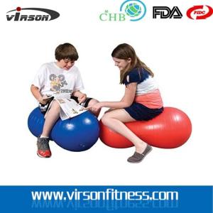Quality Anti-Burst Yoga Ball Peanut Shape Fitness Exercise Workout Health Sports Gym wholesale