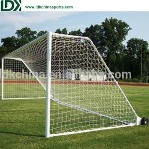 Quality Aluminum Soccer Football Goals Detachable Portable Soccer Net With Nylon Netting wholesale