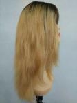 10 Inches 5A Brazilian Human Hair Kosher Wig Dark Root ,Brazilian Human Hair Wig
