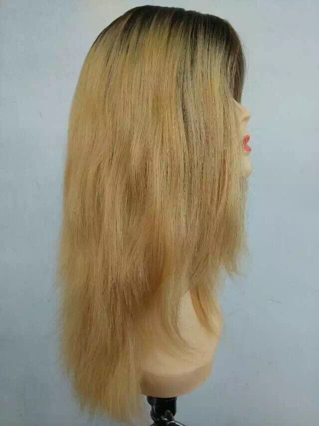 5A 10Inch Short Human Hair Jewish Wig Dark Root,Human Hair Wig