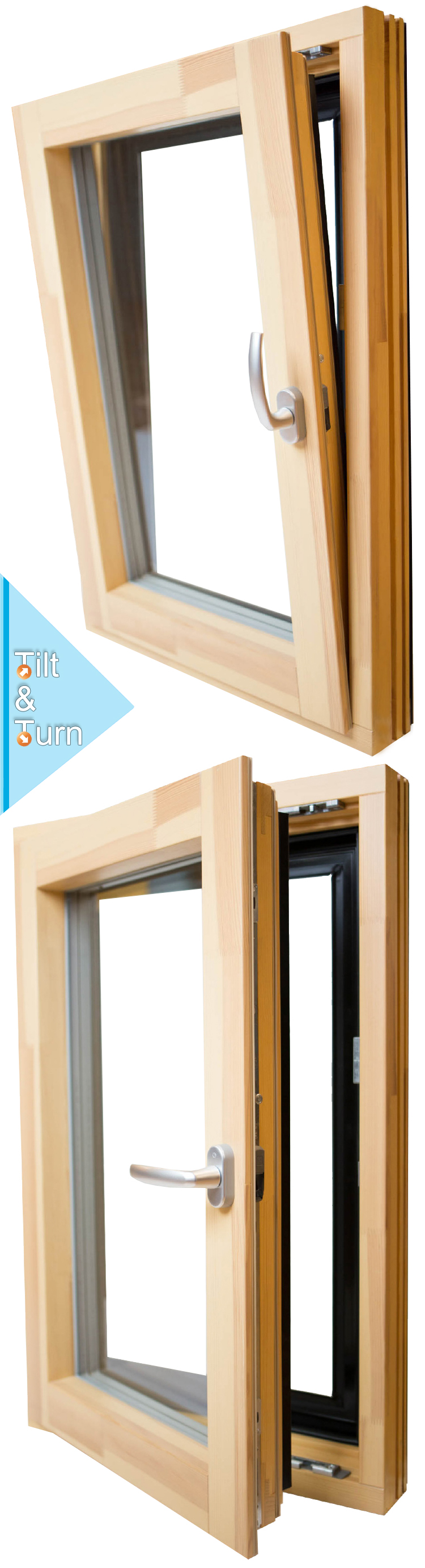 Hurricane Impact Casement China Manufacture Home Antique Style Solid Wooden Windows Triple Pane Tilt And Turn For Sale