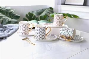 Quality Cadmium Free Bulk 600ml 20 Ounce Ceramic Fine Porcelain Coffee Mugs wholesale