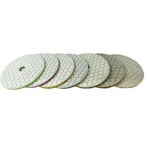 Quality Dry Use Resin Flexible Polishing Pad For Marble Granite wholesale